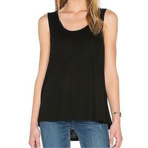Heather by Bordeaux Scoop Neck Boxy Tank